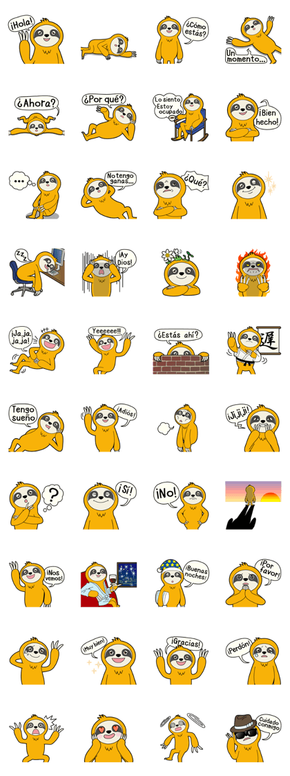 Noro Noro, lazy (spanish)