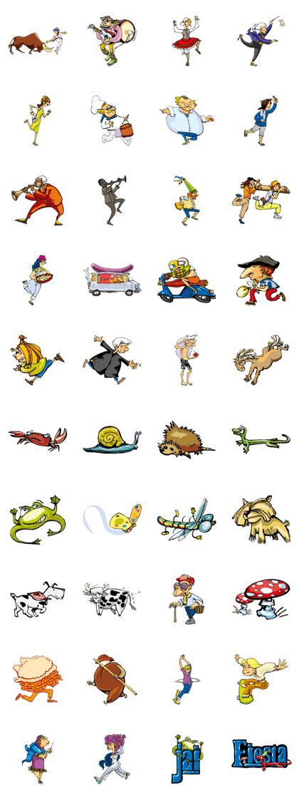 Party characters