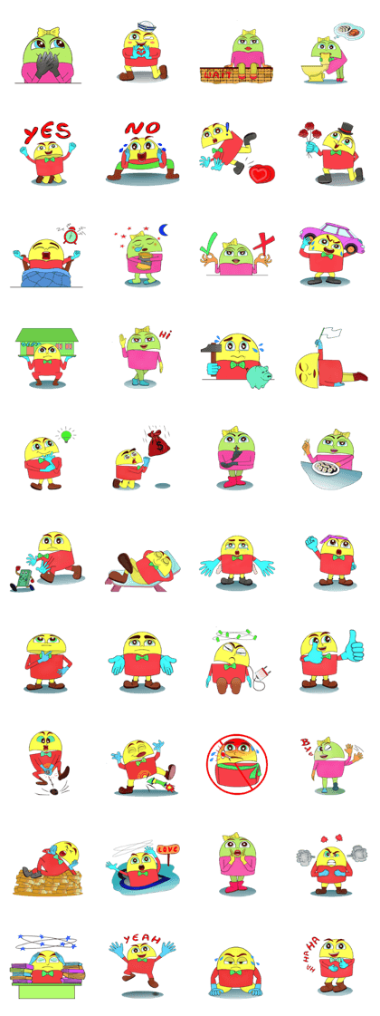 Egg head Family