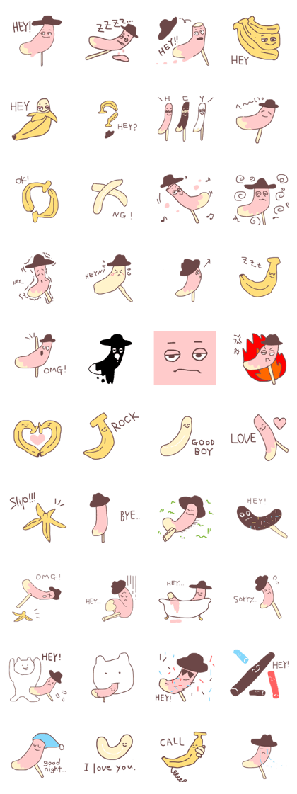 HEY HEY CHOCO BANANA