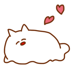 Sticker of the cat which may be cute 2
