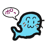 a seal new year sticker
