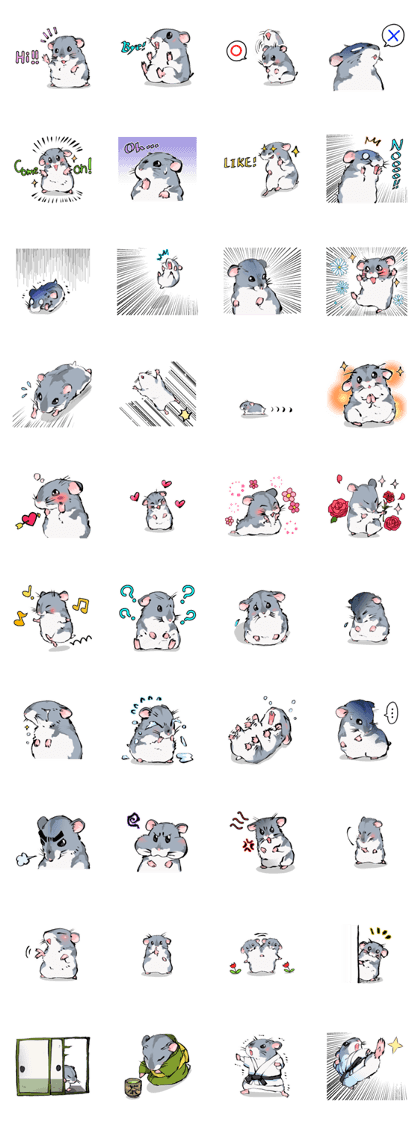 Lovely hamster SHISHAMO!