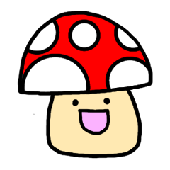 Sticker for kinoko(mushroom) lover's  