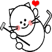 nyankoron and nyankoron's golfbuddies