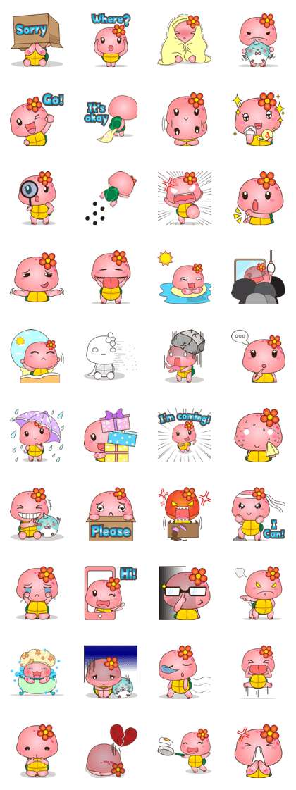 Pika, the pink turtle 4