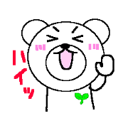 Bear of the simple expression