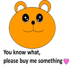 Cute bear "Kumacchi" -English version-
