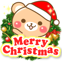 Honorific Bear S Christmas New Year Line Stickers Line Store