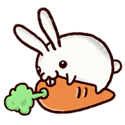 Protruding teeth's rabbit