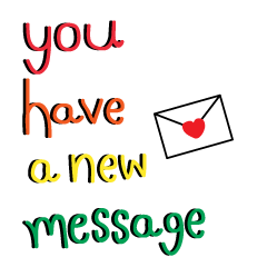 you have a new message!