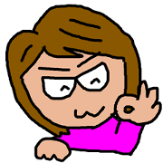Cute Middle-aged "Obasan" lady  Stickers