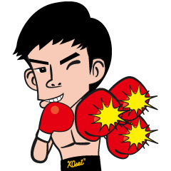 a professionalboxer-KOSEI TANAKA Sticker