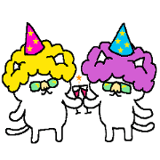 The third of a cat and friends