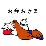 Chickens wearing diapers