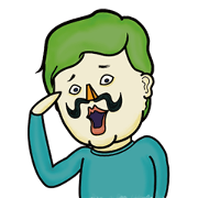 Greeen boy