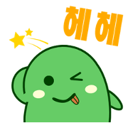 Mamesuke the Edamame Sticker for Korea