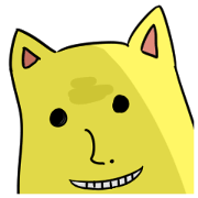 Pudding tempura cat