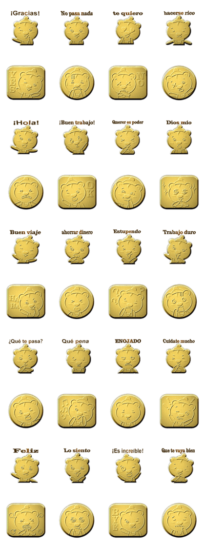 Golden Fortune Bear (Spanish Ver.)