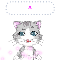 Lovely Valentine Cat Message 2 world