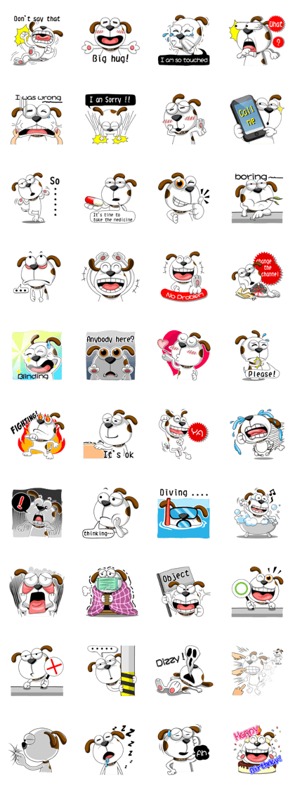 Smiling Dog V.2 / English Version