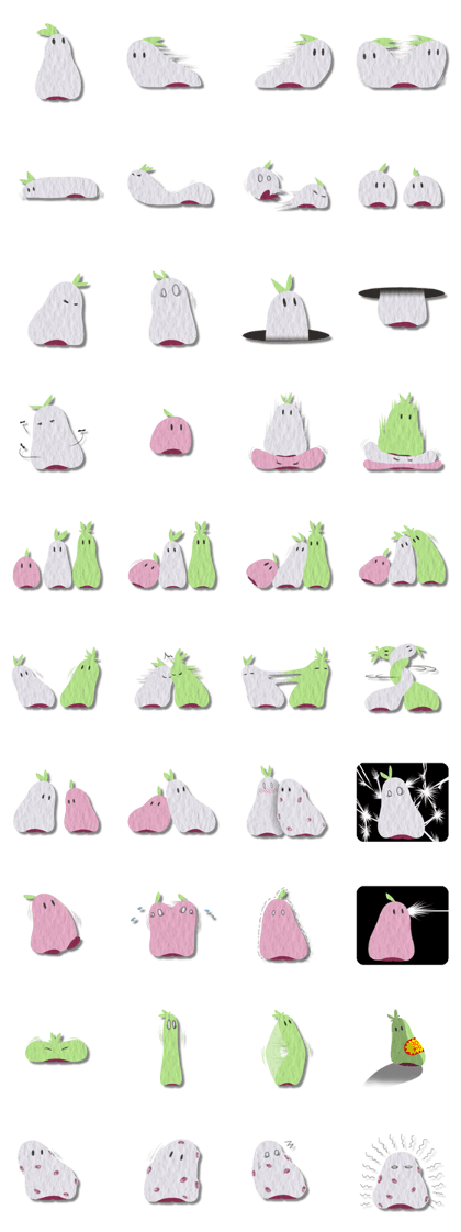Fairy of rice cake sticker
