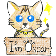 001_Bengal Cat Sticker(Handwriting)