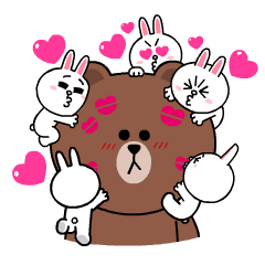 大好きブラコニ もーっとラブラブ Line スタンプ Line Store 大好きブラコニ もーっとラブラブ Line スタンプ Line Store
