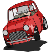 Mini size, cute car