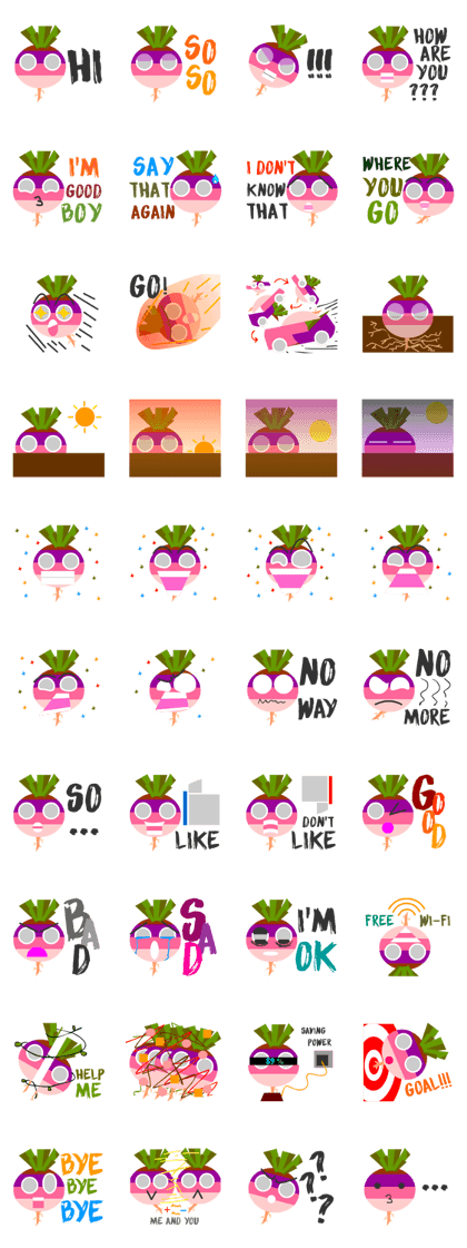YASAI : Pink Kabu