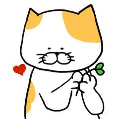 omanuke cat's sticker