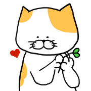 omanuke cat's sticker