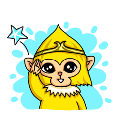 Gold monkey "Sun Shao-maou"