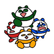 4 pandas
