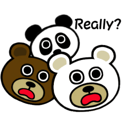 panda & bear 123(English)