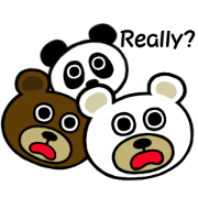 panda & bear 123(English)