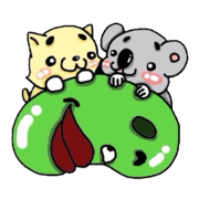The Kitten/The Koala/The Blue soybean.