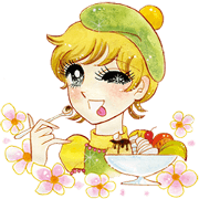 Hoshipoem girl cartoon Sticker2