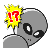 Alien Grey Sticker2