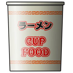 Cup noodle package