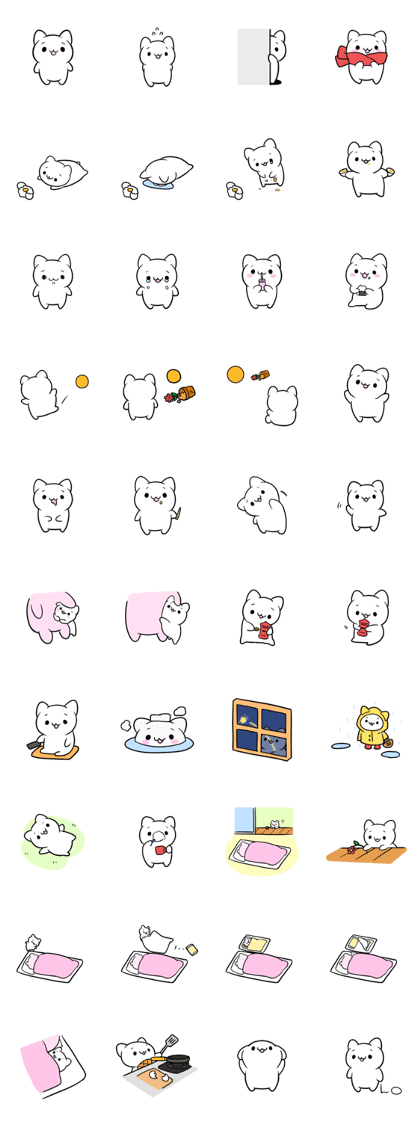 Kawaii kitten Sticker
