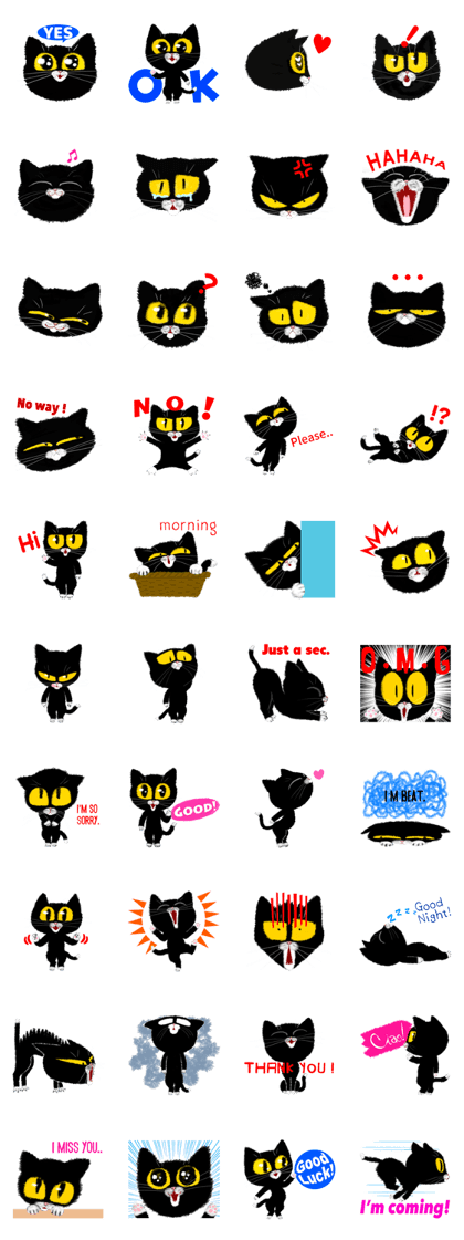 Black cat - Mew Mew