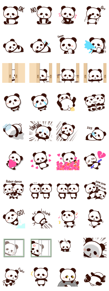 Cute panda!2
