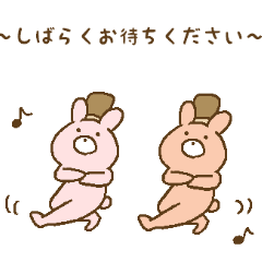 Cute rabbits Usata & Usaichi