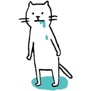 Lost emotion cat