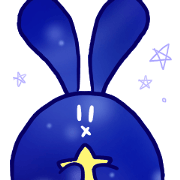 Gyarabbit's Calm Sticker