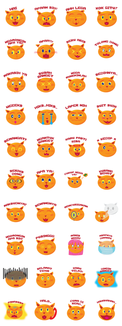 Birly the Cheerful Cat