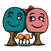 Peggy and Paul, the Ping Pong Buddy