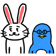 Megane Usagi and Bird