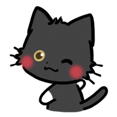mild-Black cat